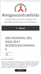 Mobile Screenshot of amigoscontraelsida.org